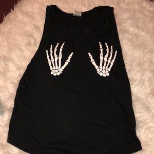 PINK Halloween tank top